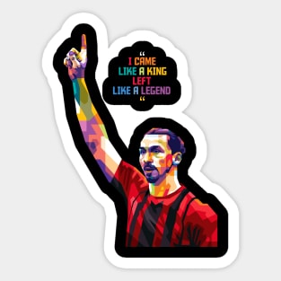 Zlatan Ibrahimovic Quotes Sticker